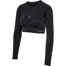 hmlMT PI SEAMLESS CROP T-SHIRT L/S