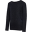 hmlJR WOOL RIB T-SHIRT L/S black