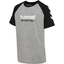 hmlJR LOGO T-SHIRT S/S greymelange