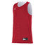 JORDAN TM25 BASKETBALL STOCK REVERSIBLE JERSEY KIDS universityredwhite