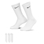 Value Cushioned Crew 3x Pack Chaussettes weiss