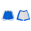 Reversible Shorts royalwhite