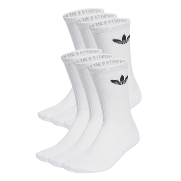 TREFOIL CUSHION CREW SOCKEN, 6 PAAR