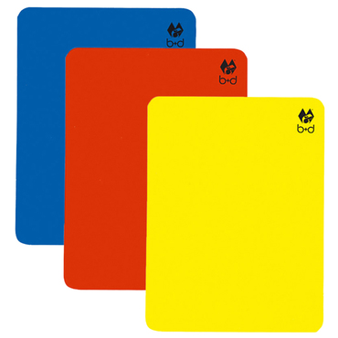 CARTES DE DISCIPLINE D'ARBITRE DE HANDBALL