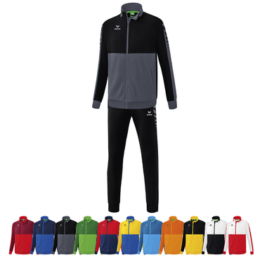 Handball 14er Set SIX WINGS Worker Jacke + Hose Herren inkl. Ball und Druck