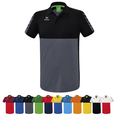 Volleyball 14er Set SIX WINGS Poloshirt Herren inkl. Ball und Druck