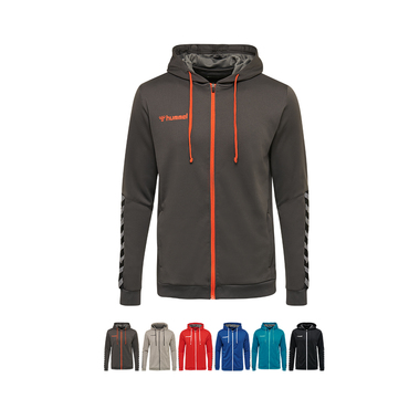 14ER SET AUTHENTIC POLY ZIP HOODIE HERREN INKL. BALL UND DRUCK