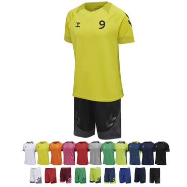 14er Set LEAD Poly Jersey + Short Kinder inkl. Ball und Druck