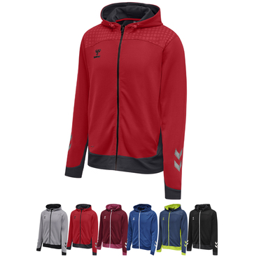 14er Set LEAD Zip Poly Hoodie Unisex inkl. Ball und Druck