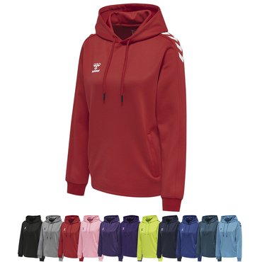 Handball 14er Set CORE XK Poly Sweat Hoodie Damen inkl. Ball und Druck