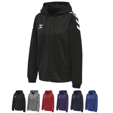 Handball 14er Set CORE XK Poly Zip Hood Sweat Damen inkl. Ball und Druck