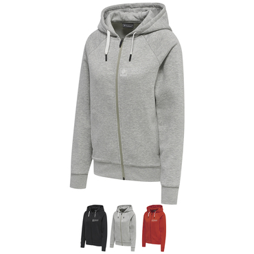 Handball 14er Set GG12 Sweat Zip Hoodie Damen inkl. Ball und Druck