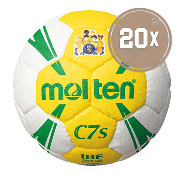 20er Ballset H00C1300-YW-HS HANDBALL C7s