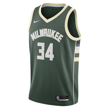 Giannis Antetokounmpo Bucks Icon Edition 2020 Nike NBA Swingman Jersey