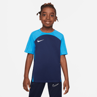 Dri-FIT Strike 3 Big Kids' Short-Sleeve Jersey