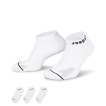 JORDAN EVERYDAY NO-SHOW SOCKS (3 PAIRS)