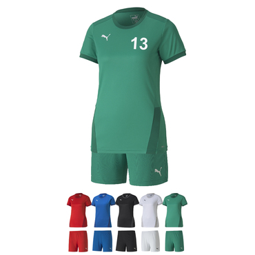 Handball 14er Set teamGOAL Trikot + Short Damen inkl. Ball und Druck