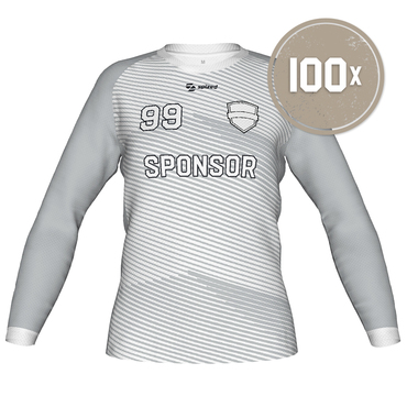 100er Set Handballtrikot Skjern Damen Langarm inkl. aller Druckkosten