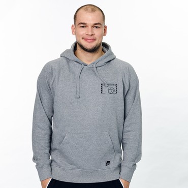 SPORTWORDS TOR & BALL HOODIE HERREN