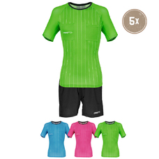 Handball 5er Craft TWC Referee Tee Herren + Shorts