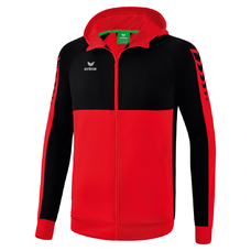 Six Wings Trainingsjacke mit Kapuze