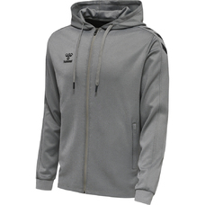 HMLCORE XK POLY ZIP HOOD SWEAT