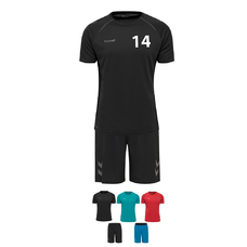 14ER SET AUTHENTIC PRO JERSEY + SHORT UNISEX INKL. BALL UND DRUCK