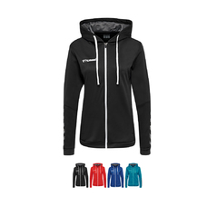 14ER SET AUTHENTIC POLY ZIP HOODIE DAMEN INKL. BALL UND DRUCK