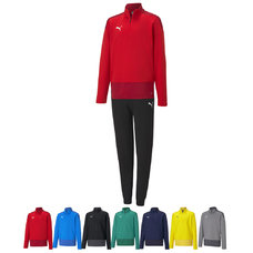 Handball 14er Set teamGOAL 1/4 Zip Top + Freizeithose Kinder inkl. Ball und Druck