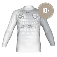 10er Set Handballtrikot Viborg Herren Langarm inkl. aller Druckkosten