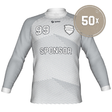 50er Set Handballtrikot Skjern Herren Langarm inkl. aller Druckkosten